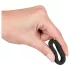 Black Velvets - inel pentru penis gros - silicon negru 2,6 cm