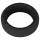 Black Velvets - inel gros pentru penis 3,2 cm - negru