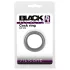 Black Velvets - inel gros pentru penis 3,2 cm - negru