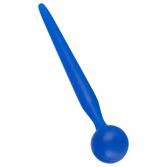 Dilator Sperm Stopper - dilatator uretral cu bilă - silicon albastru