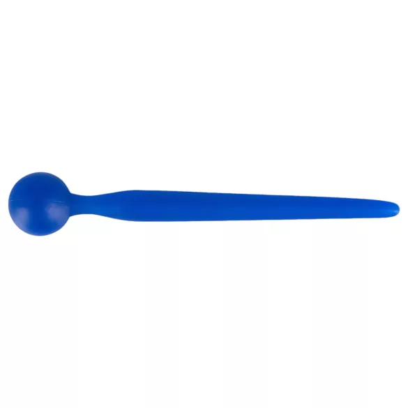 Dilator Sperm Stopper - dilatator uretral cu bilă - silicon albastru
