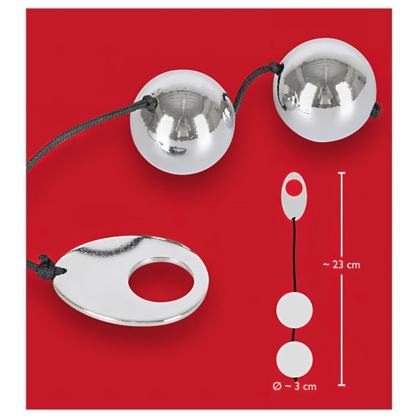 Bad Kitty - bilă geisha - stimulare sexuală - argintiu