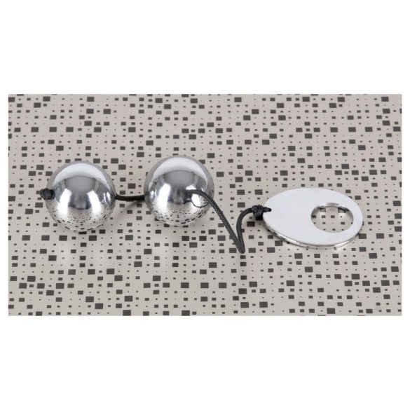 Bad Kitty - bilă geisha - stimulare sexuală - argintiu