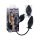 You2Toys - True Black dop anal cu pompa