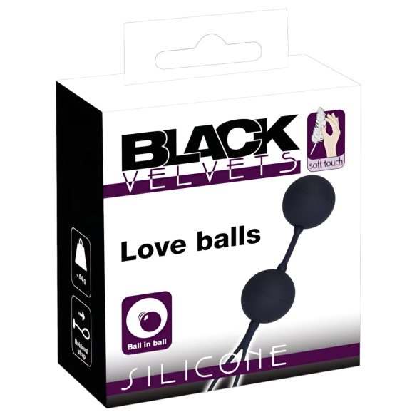 Black Velvet - set duo bile kegel