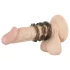 You2Toys - Set inele pentru penis diverse forme (3 buc) - gri