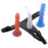 You2Toys - Set de dildouri cu hamuri! - colorat