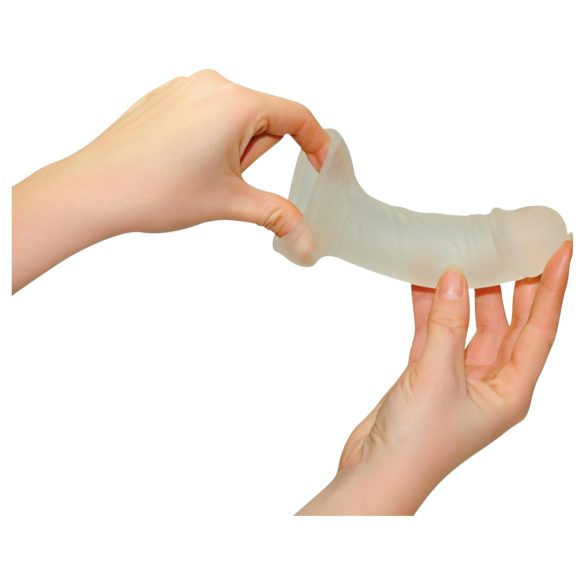 You2Toys - prelungitor penis gros - silicone alb