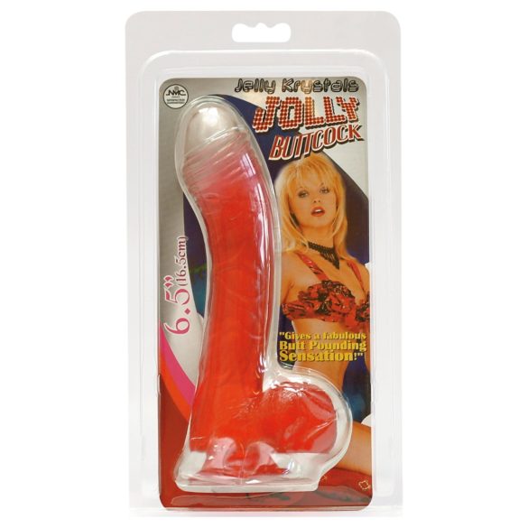 Jolly - dildo realist 17cm - roșu