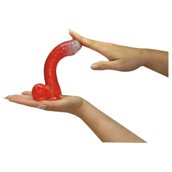 Jolly - dildo realist 17cm - roșu