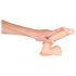Iubitul European - dildo realist - mare (natural)