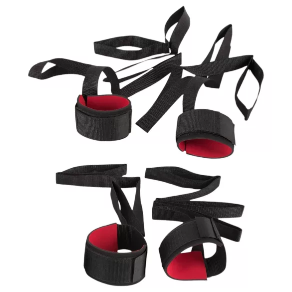 You2Toys - Set bondage 4 piese - accesorii fetiș pentru restricții