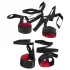 You2Toys - Set bondage 4 piese - accesorii fetiș pentru restricții