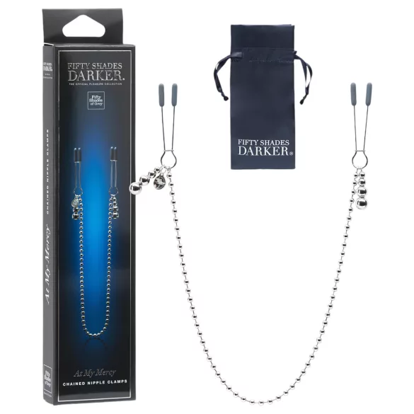 Fifty Shades Darker - Clips pentru sfârcuri cu lanț