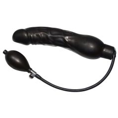 You2Toys - dilatator anal pompat din latex - negru mare
