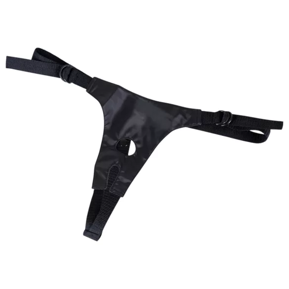 You2Toys - Set dildo strap-on - piele naturala - culoare natur