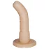 You2Toys - Set dildo strap-on - piele naturala - culoare natur