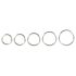 Bad Kitty - Set de inele metalice pentru penis (5 piese)