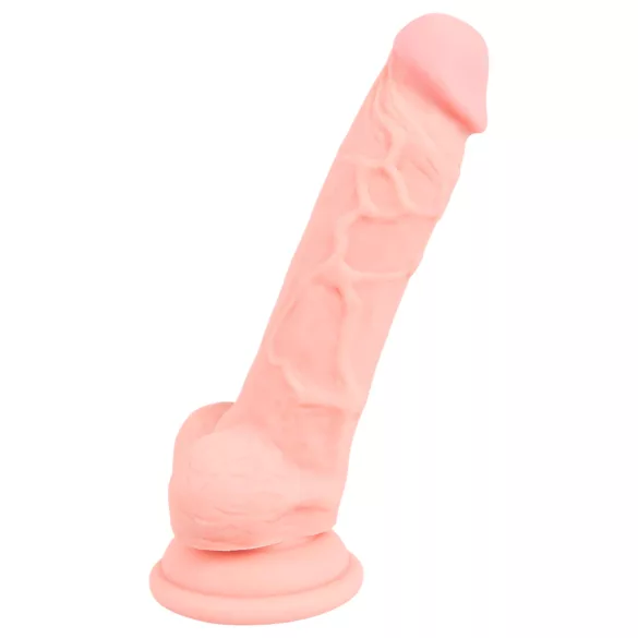 Medical - dildo din silicon medical 18cm - culoare naturală