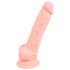Medical - dildo din silicon medical (18cm) - natural