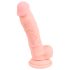 Medical - dildo din silicon medical (18cm) - natural