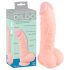 Medical - dildo din silicon medical (20cm) - natur