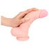 Medical - dildo din silicon medical (20cm) - natur