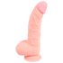 Medical - dildo din silicon medical (20cm) - natur