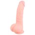 Medical - dildo din silicon medical (20cm) - natur