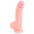 Medical - dildo din silicon medical (20cm) - natur