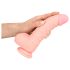 Medical - dildo din silicon medical (20cm) - natur