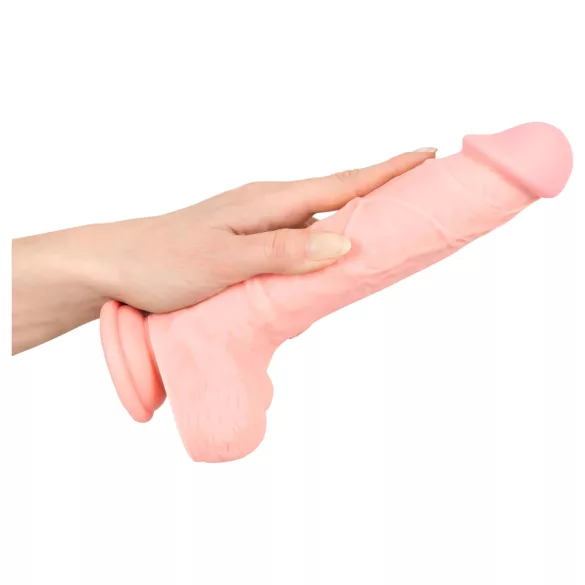 Medical - dildo din silicon medical 24cm - culoare naturală