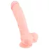 Medical - dildo din silicon medical 24cm - culoare naturală