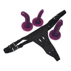 Bad Kitty - Set dildo cu curea