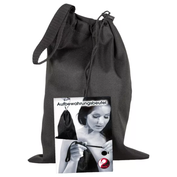 You2Toys - Geantă de depozitare discretă pentru jucării sexuale (neagră)