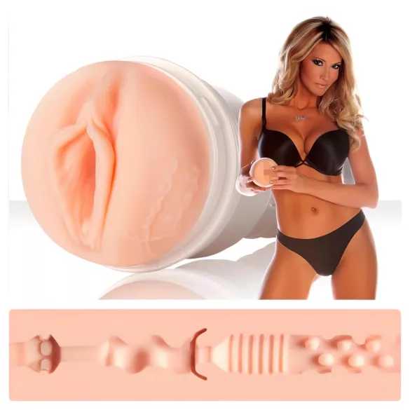 Fleshlight - masturbator vaginal - formă Jessica Drake - material realist