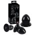 You2Toys - Set de dopuri dilatatoare - kit de 3 buc. pentru anal (negru)