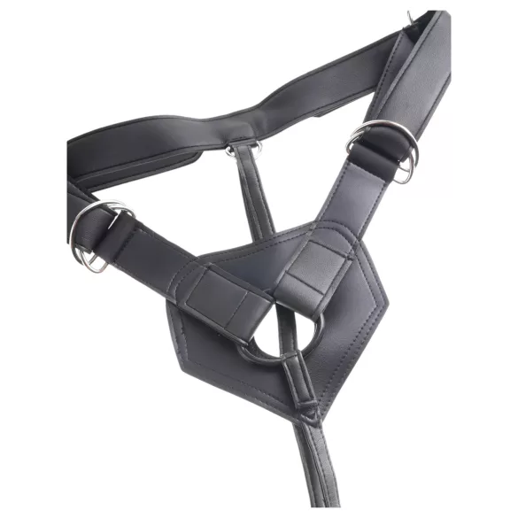 King Cock - dildo cu curea - 15cm - culoare natur