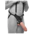 King Cock - dildo strap-on cu ham - gol pe interior - 28 cm