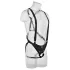 King Cock - dildo strap-on cu ham - gol pe interior - 28 cm