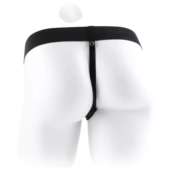 Fetish Strap-on 7 - dildo cu ham - formă realistă - culoare naturală