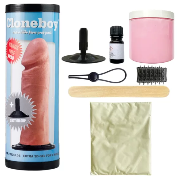 Cloneboy - dildo personalizat - material silicon