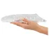 Crystal Skin - prelungitor penis cu noduli - material flexibil