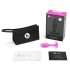 b-vibe Snug Plug 1 - plug anal cu greutate internă (55g) - roz