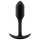 Snug Plug 1 b-vibe: dop anal cu greutate internă (55g) - negru