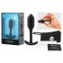 Snug Plug 1 b-vibe: dop anal cu greutate internă (55g) - negru