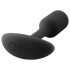 Snug Plug 1 b-vibe: dop anal cu greutate internă (55g) - negru