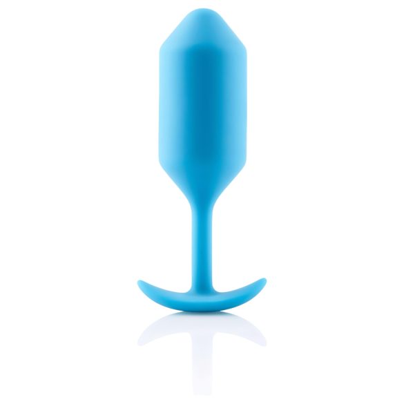 b-vibe - dop anal cu bile duble - 180g - albastru
