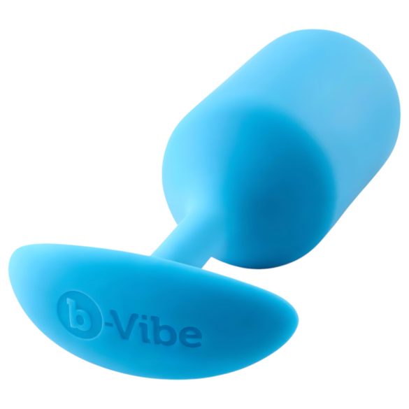 b-vibe - dop anal cu bile duble - 180g - albastru