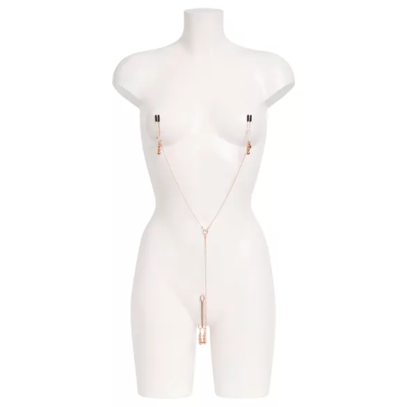 Fifty Shades Freed - Set clips sâni și labii - ajustabile